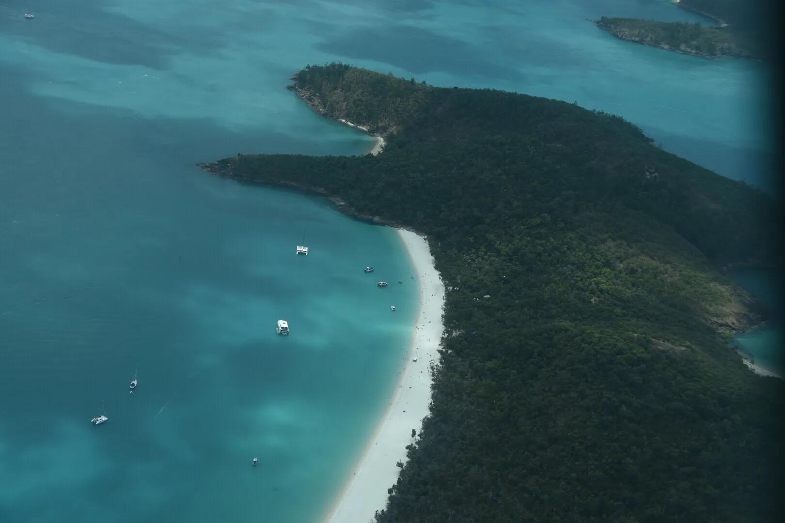 白天堂沙滩一日游,汉密尔顿白天堂沙滩
