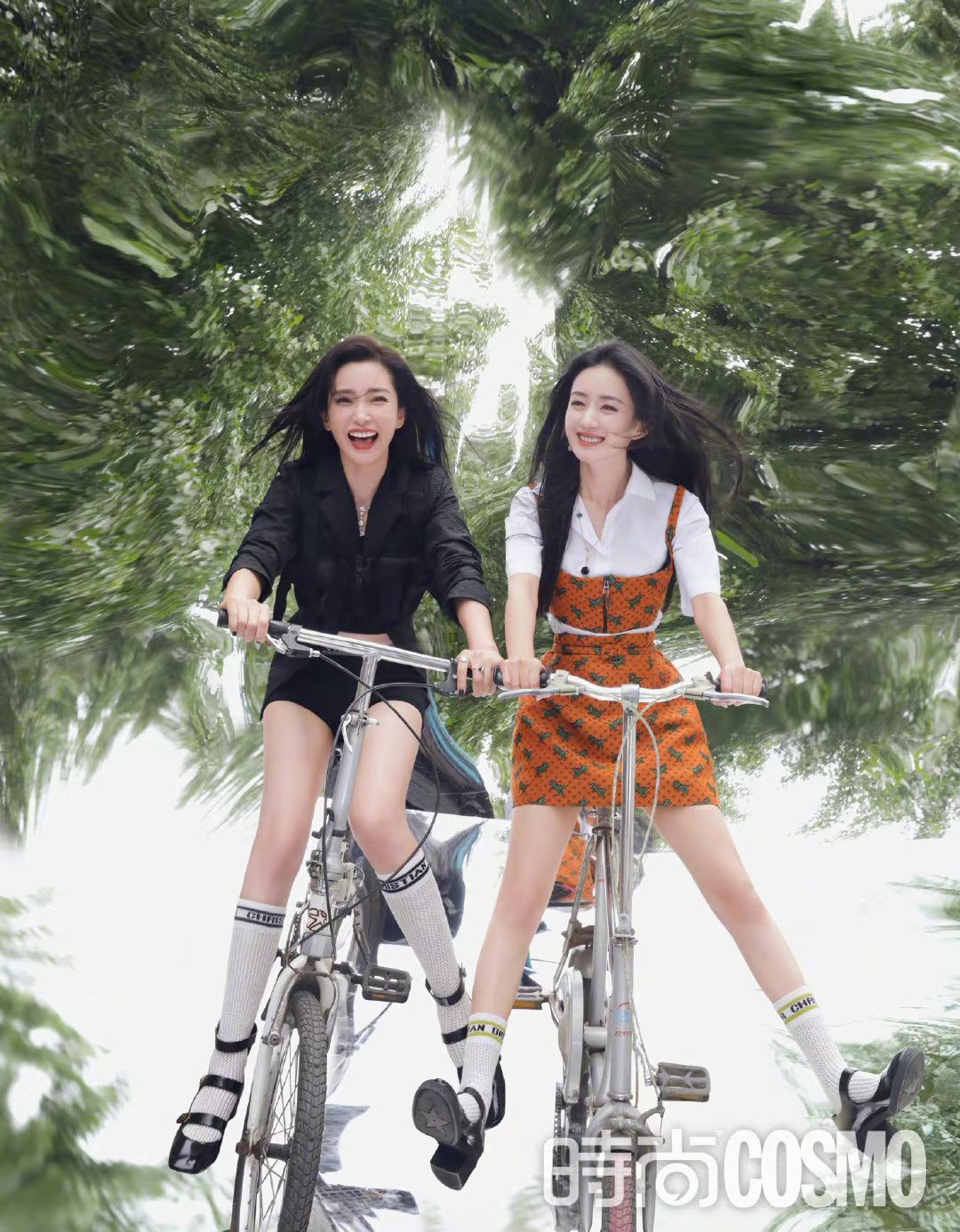 赵丽颖暖冬慵懒大片,赵丽颖夏日精灵干练