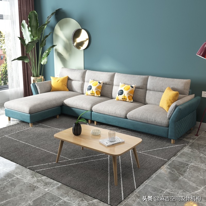 客厅布艺沙发选什么颜色好看,2022最火客厅布艺沙发