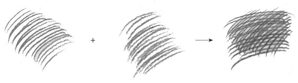 零基础素描排线握笔手法,素描叠加排线好还是过渡排线好