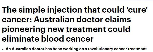 最新抗癌药治疗血癌,澳洲医疗治疗癌症免费吗