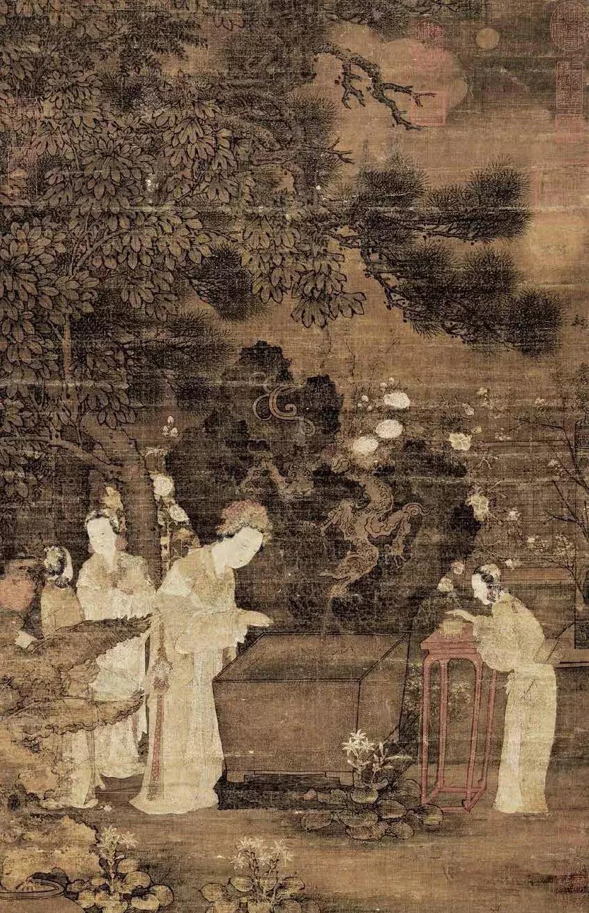 史上经典诗书画伴您中秋月更圆,中秋夜的诗书画