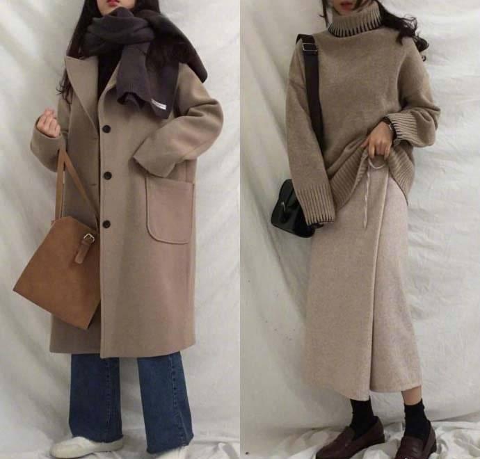 温柔干净日系森系穿衣搭配,清新干净的日系风穿搭