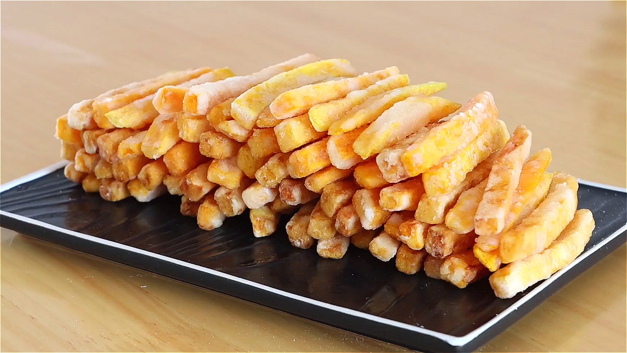 薯条的家庭版做法酥脆又好吃,薯条做法家庭版又脆又好吃