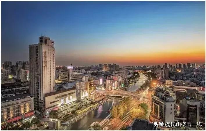 昆山城市面貌,昆山打造的新城