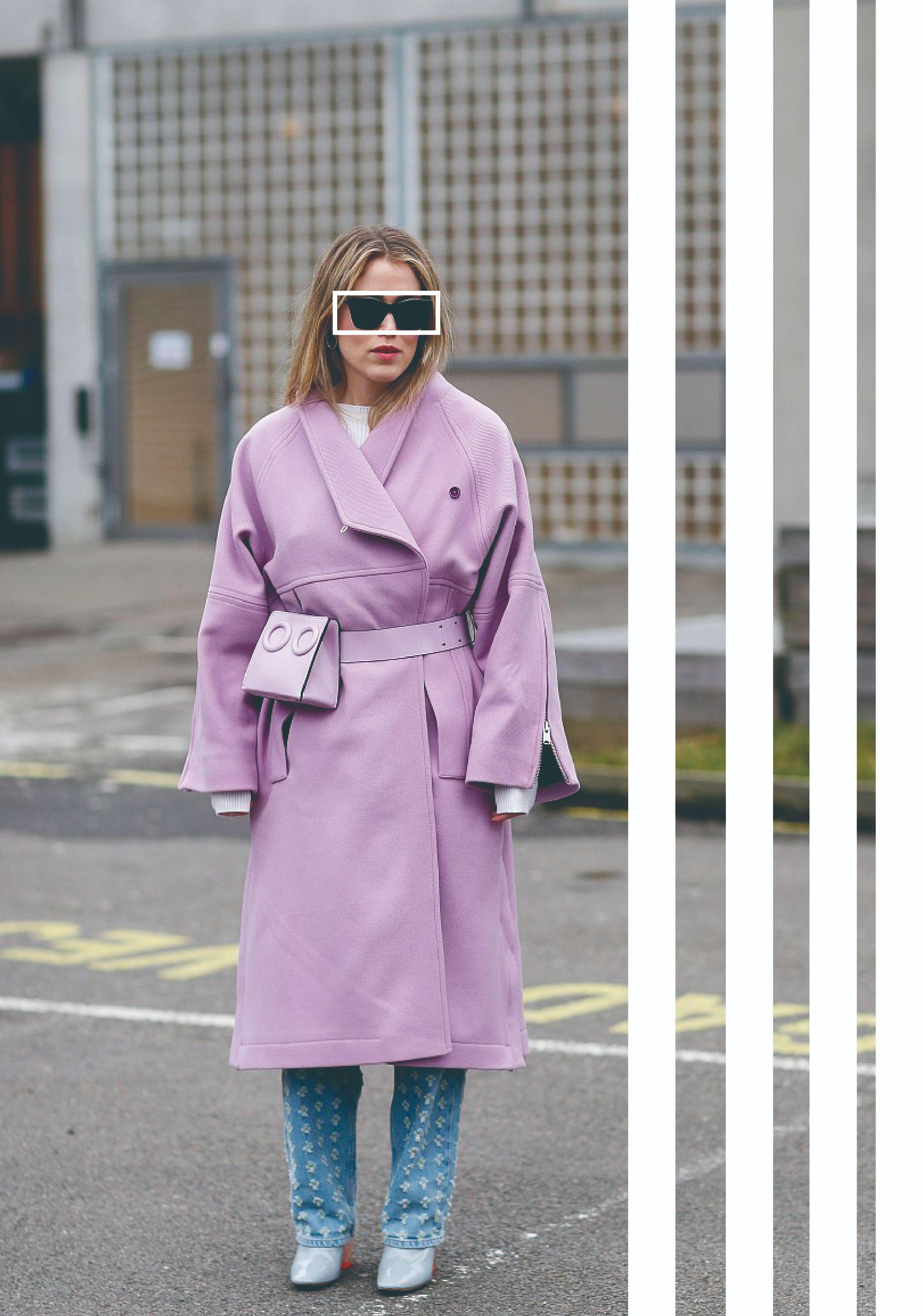 牛仔裤搭配中长款大衣,毛呢大衣牛仔裤怎么搭配好看