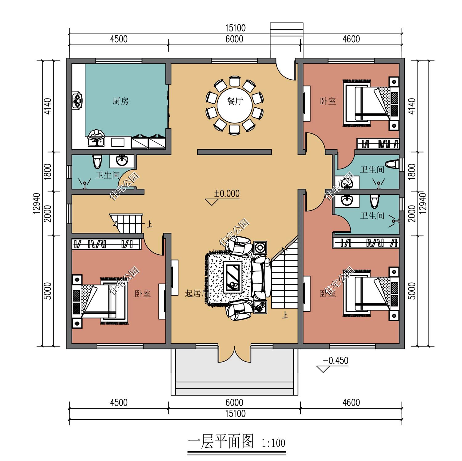 100套农村别墅图纸,100套农村四层别墅图纸下载