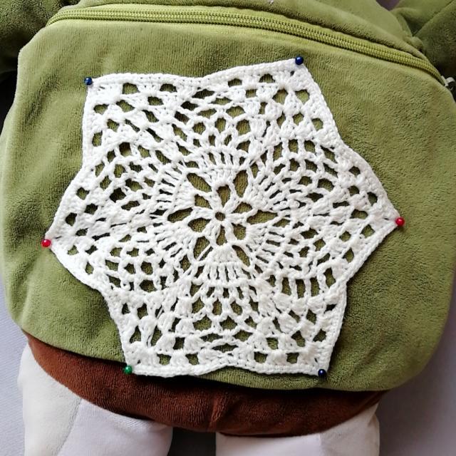 棉线钩16cm直径的杯垫,钩针钩织杯垫视频
