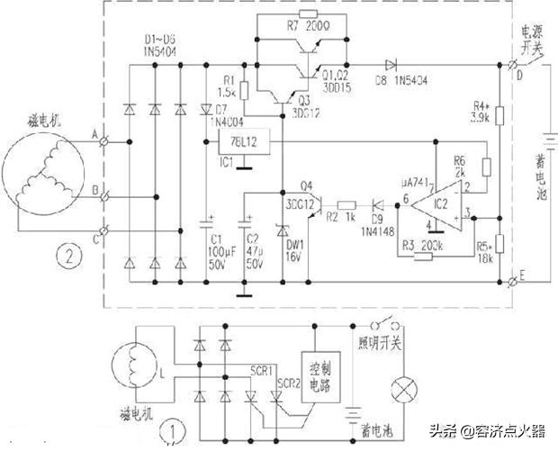 三轮车发电机发不燃怎么办,三轮车发电机充电慢怎么回事