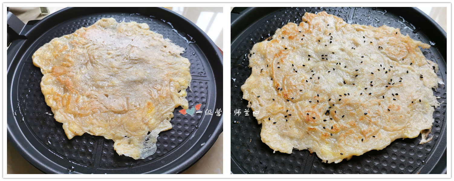 香蕉薄饼的做法儿童早餐,香蕉薄饼不加奶