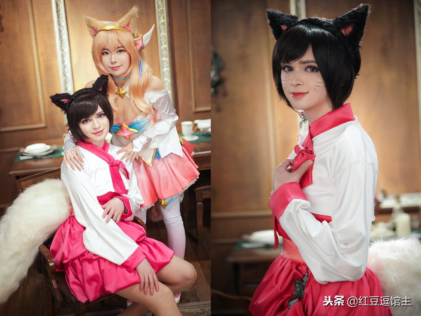 同样COS狐狸差别有多大？Sneaky被赞美，余小C却让网友心态崩溃！
