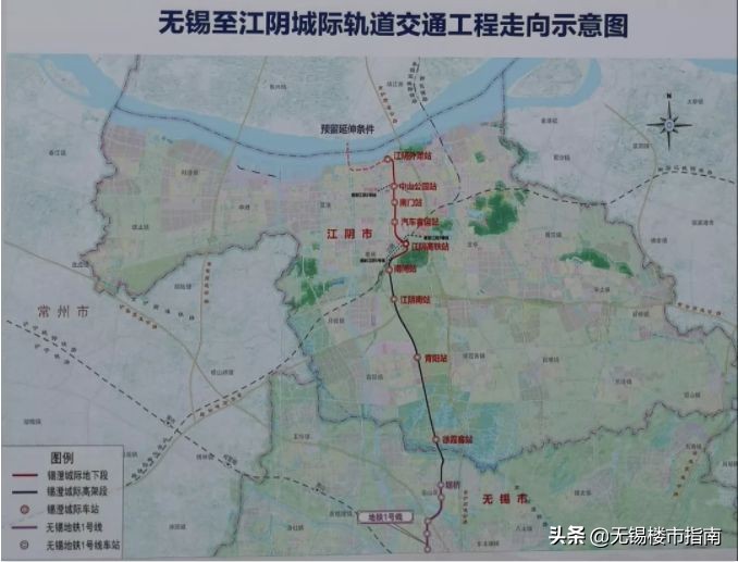 苏州地铁s1线与锡澄s1的区别,锡澄s1沿线房子