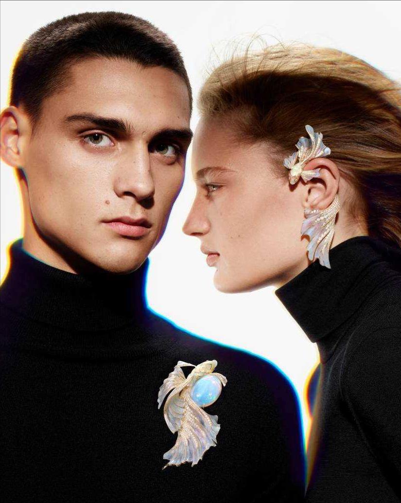 将鱼之美在首饰上完美演绎，宝诗龙仙气缭绕，国风首饰意境优美