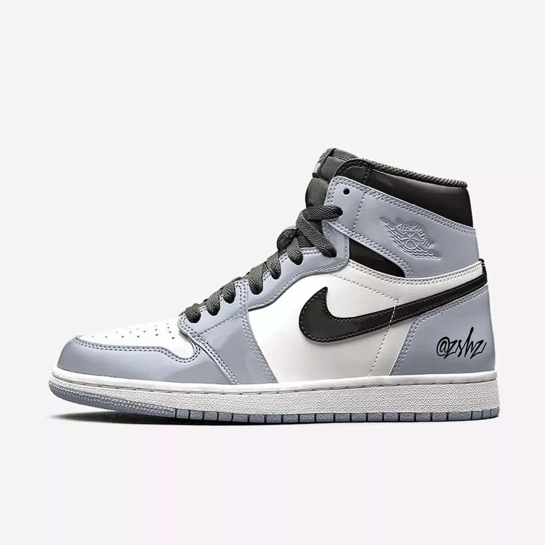 aj1重磅联名款,aj1黑白漆皮值得入手吗