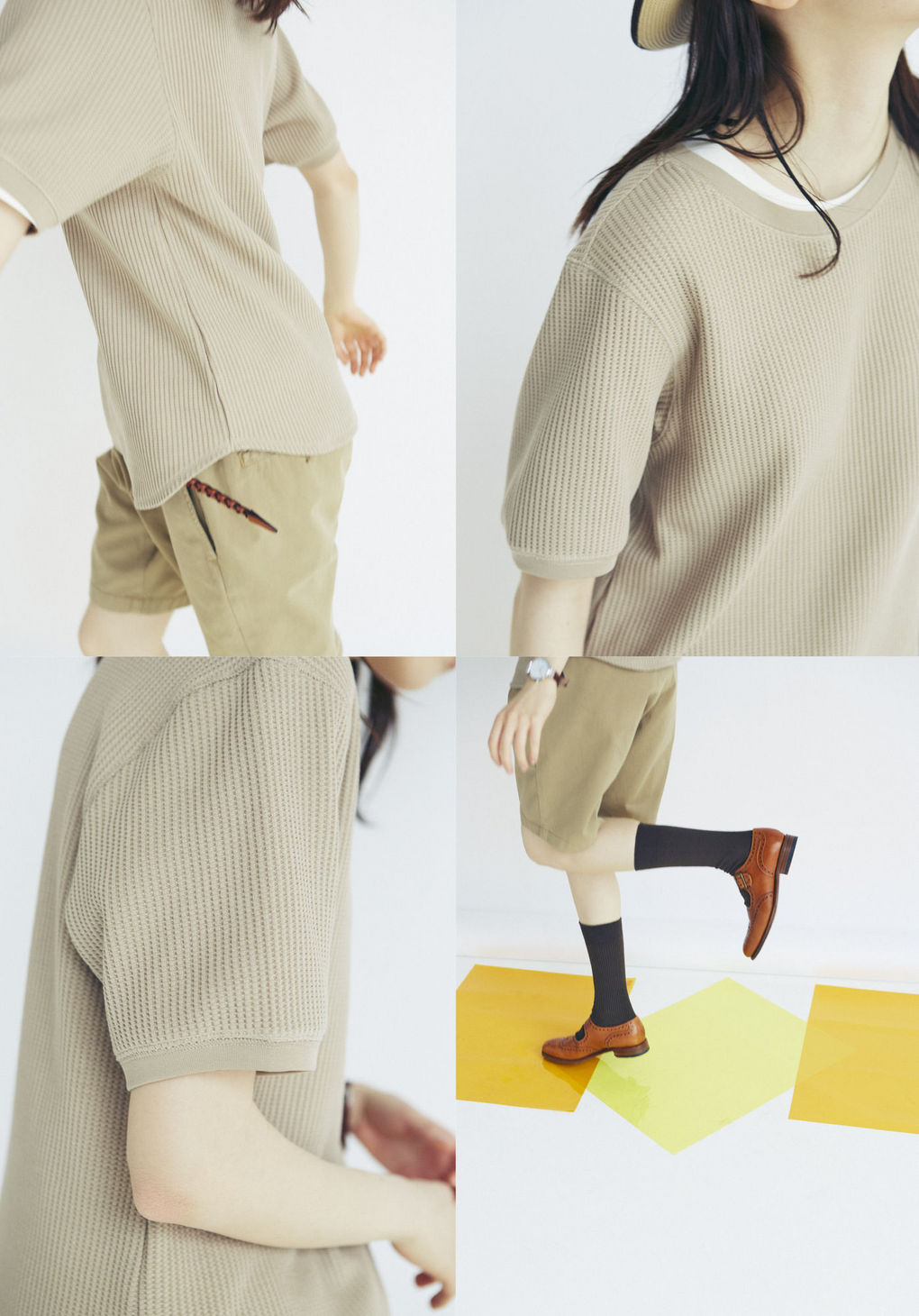 绿色t恤怎么穿出高级感,t恤怎么穿搭出高级感