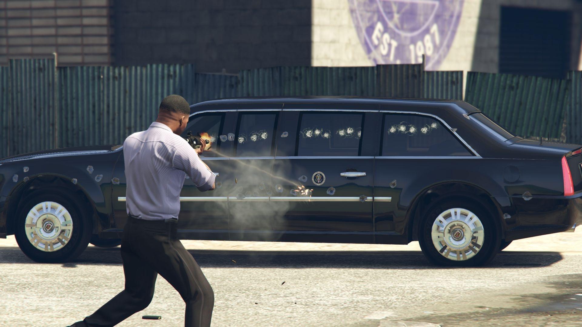 代号野兽!花费十年打造的蓝星第一强国总统乘坐的车到底有多安全