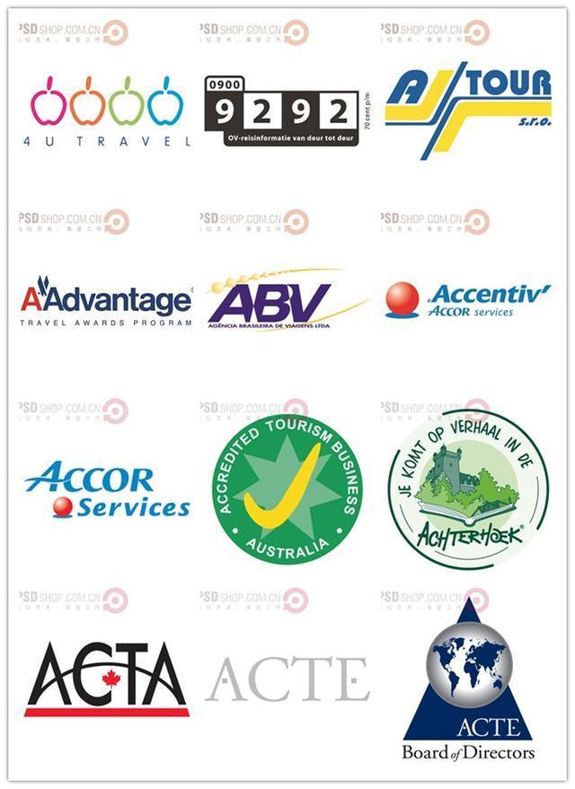 设计LOGO没灵感：免费送你100行业18888款logo素材AI+CDR+PSD格式