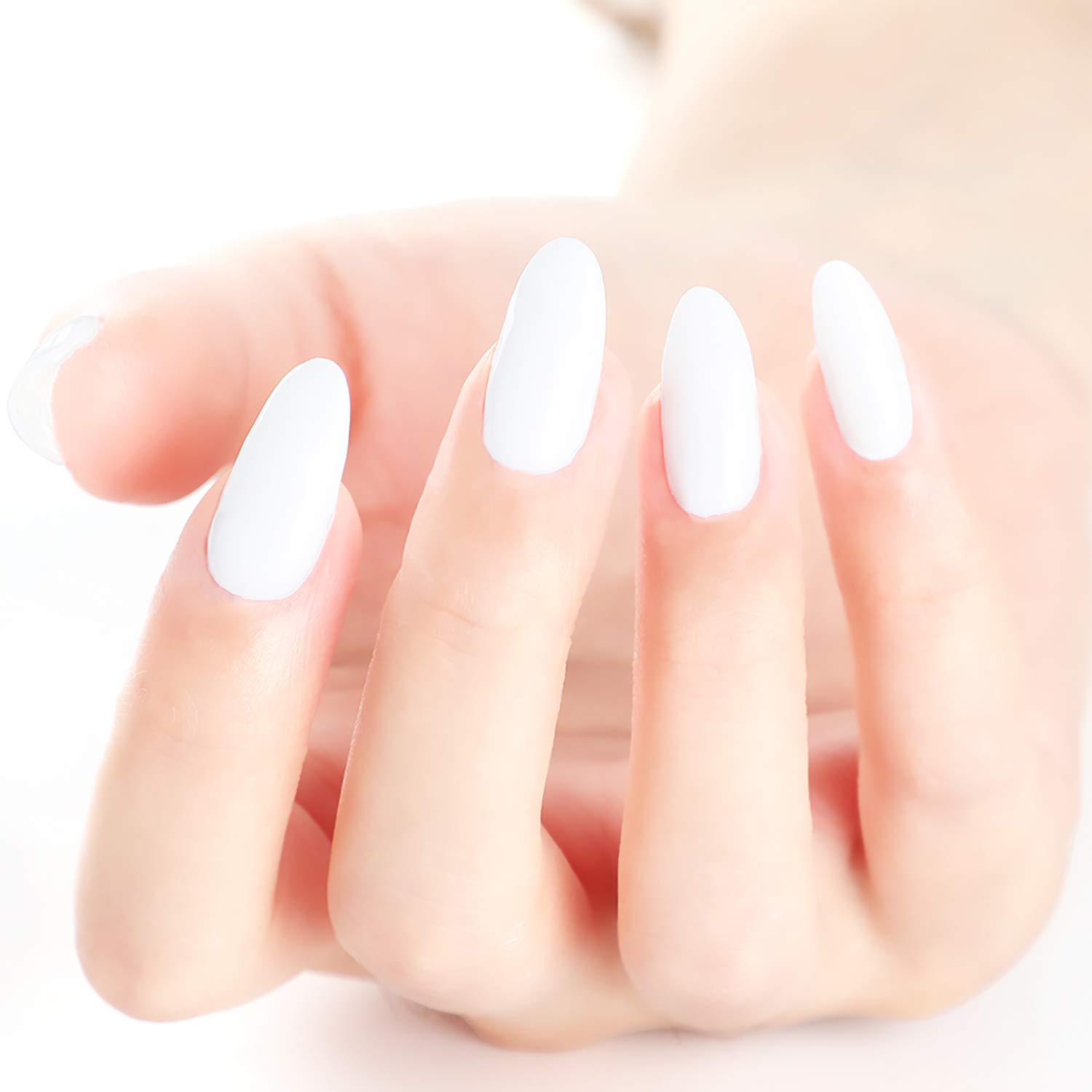 不用照灯的美甲底胶,不贴钻不用白胶做的美甲