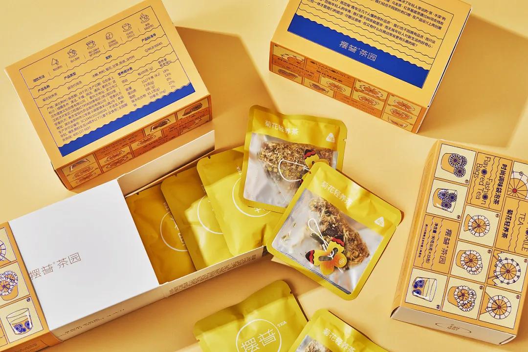 花茶包装的特色之处,养生花茶的包装