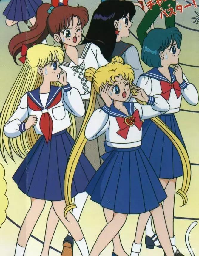 动漫感的水手服,水手服的结构