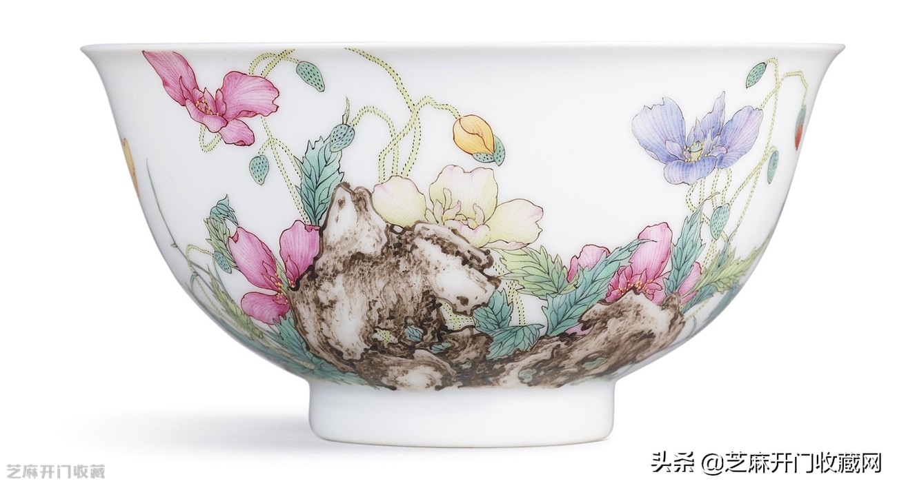 掐丝珐琅彩瓷器为什么贵,拍卖的天价珐琅彩瓶