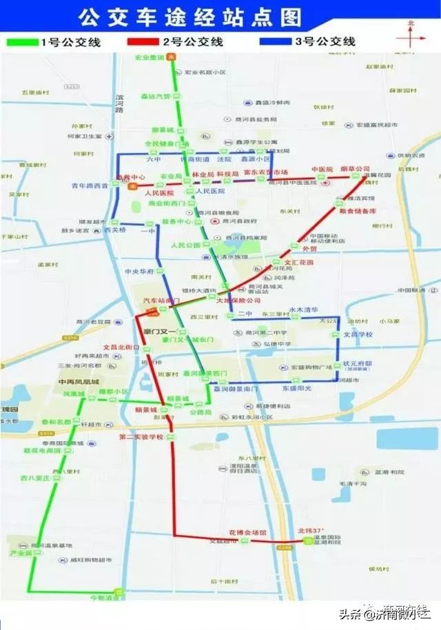 商河县公交车路线图,商河县城内公交车线路图