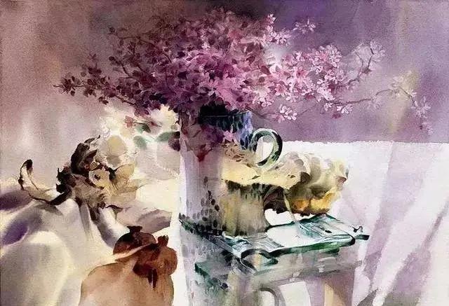 韩国水彩艺术家,韩国水彩画小清新