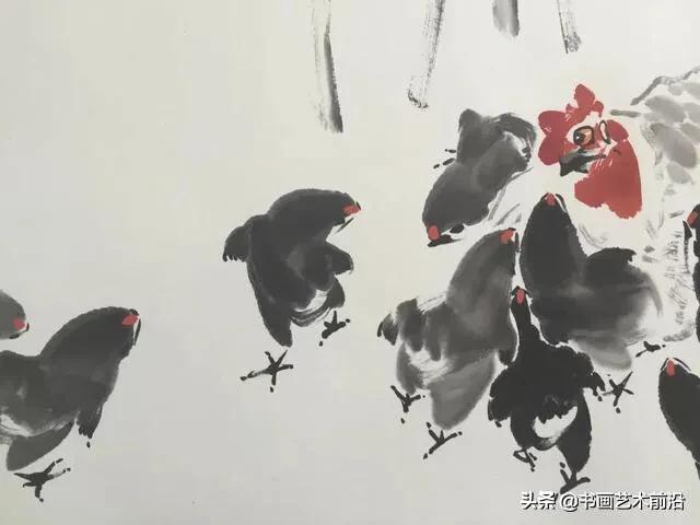 墨豪国画小鸡,墨豪画鸡创作过程