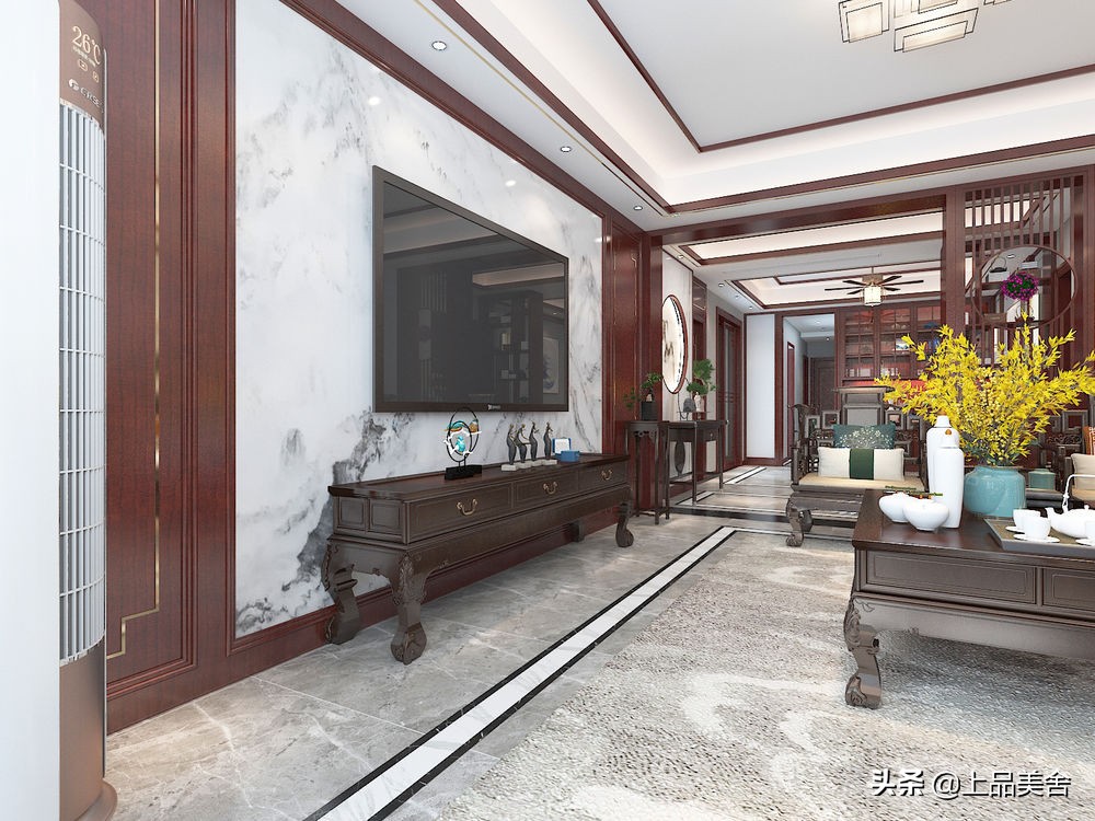 老公不顾老婆反对坚持装中式风，完工效果太震撼，被老婆拿出来晒