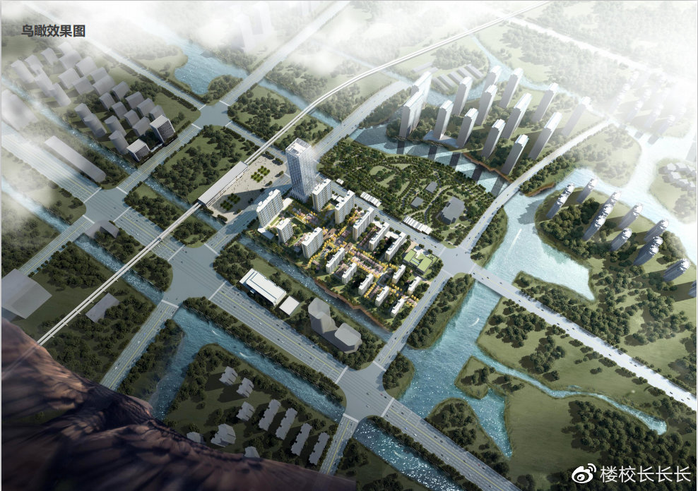 城市新中轴线,温州城市中央绿轴区