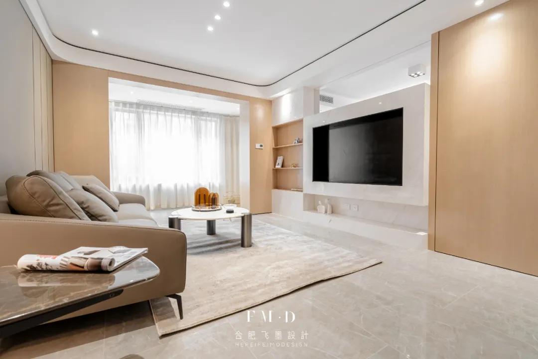 门洞不装门，这个细节要做到位：包一圈门套保护墙面，效果好看