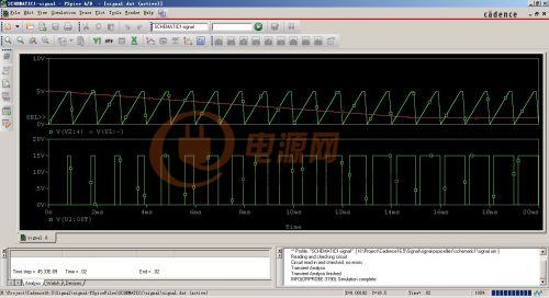 pspice仿真波形怎么导出,pspice模拟特性分析
