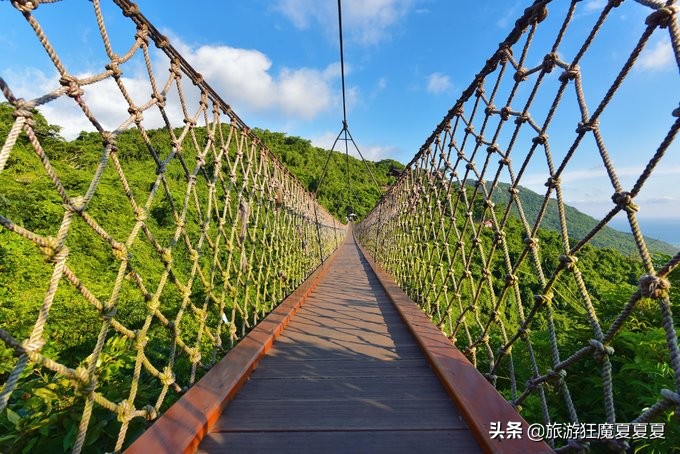 三亚亚龙湾热带雨林美景,在三亚感受亚龙湾的惬意