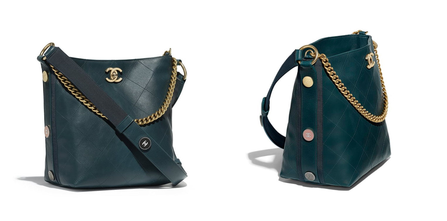 香奈儿chanel包包二手正品,chanel嬉皮包黑