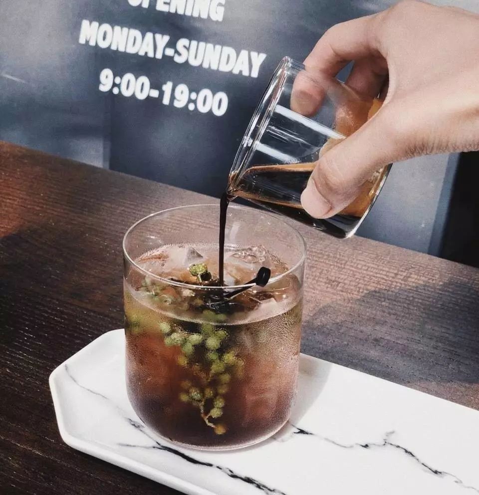 花椒、蛋烘糕和肉桂,对头,这里是咖啡店