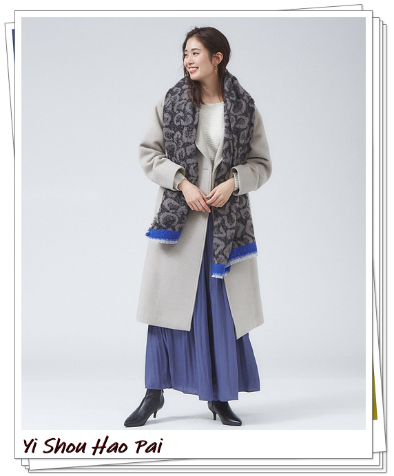 时尚围巾的10种围法,优雅时髦的围巾搭配