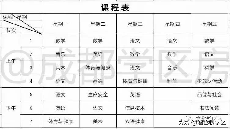 幼儿园课后延时兴趣班课程表,公立小学免费课程