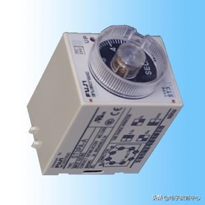 时间继电器与中间继电器如何接线,时间继电器dh48s-s怎么接线