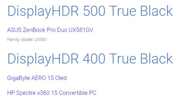 displayhdr和standardhdr,显示器标准hdr和动态hdr区别