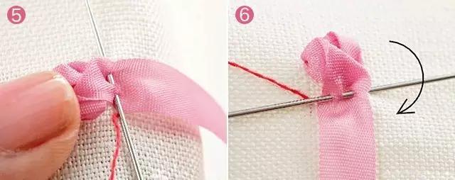 一根针绣花边方法,一根针绣出一个星空