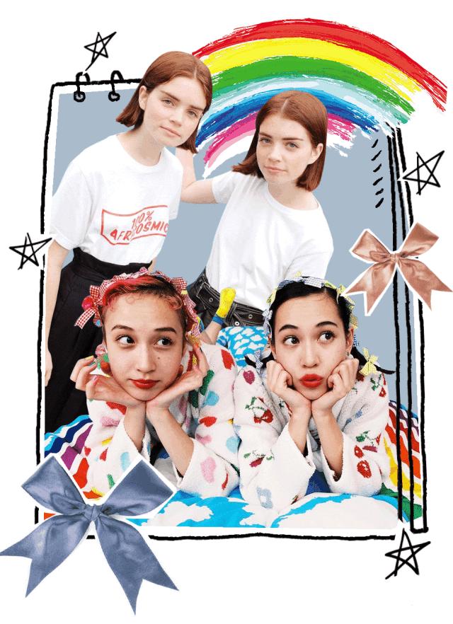 这届美少女穿衣服就能暴露真假姐妹情？绝了