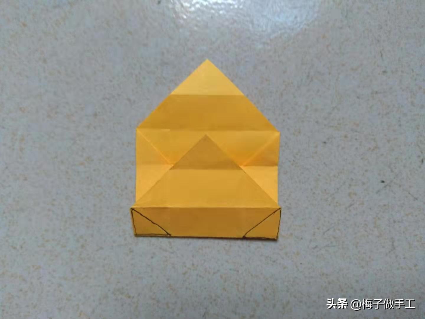 猫咪收纳盒,猫咪收纳盒的折纸教程