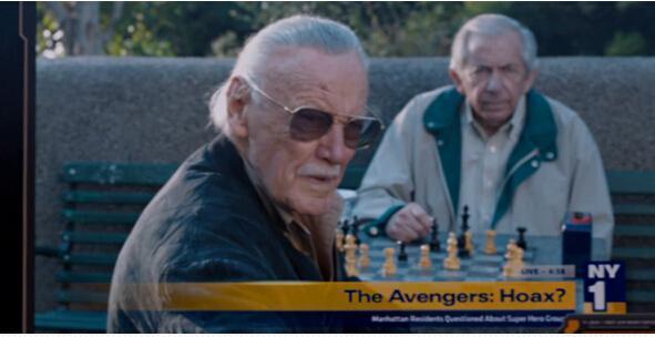 斯坦李老爷子在漫威里客串镜头,送别斯坦李漫威之父的客串合集