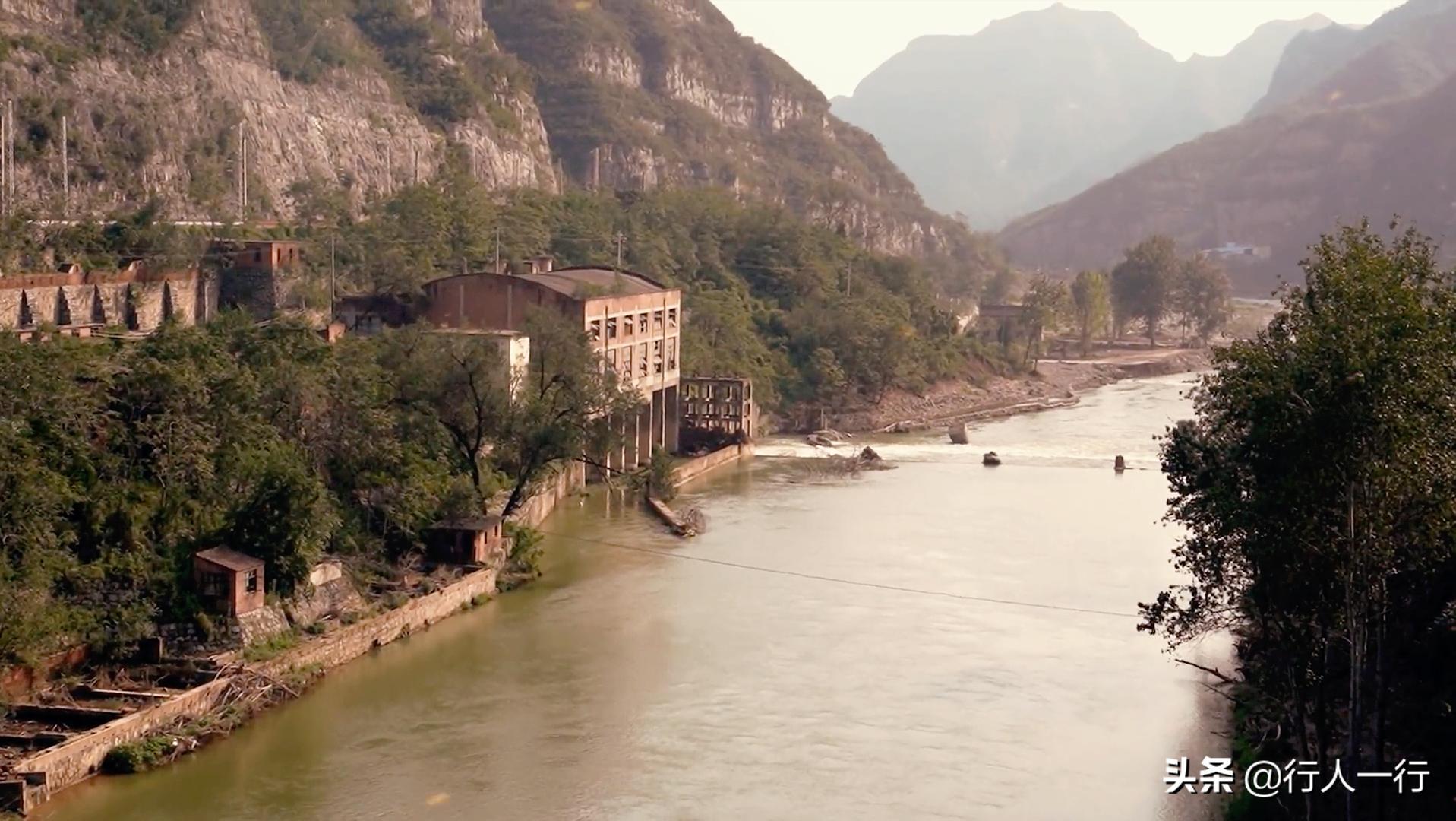 焦作太行深山里废弃的小香港,太行山丹河电厂