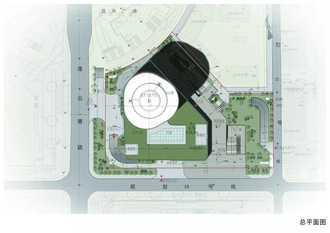 青岛航运中心地标建筑,青岛航运中心大楼规划设计