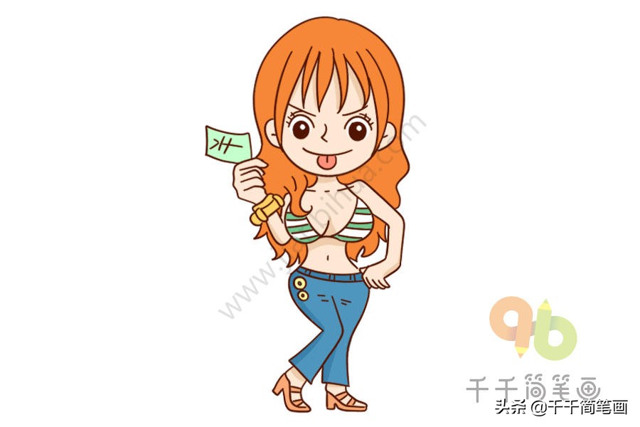 如何画海贼王全员图,手残党也可以学会的画人