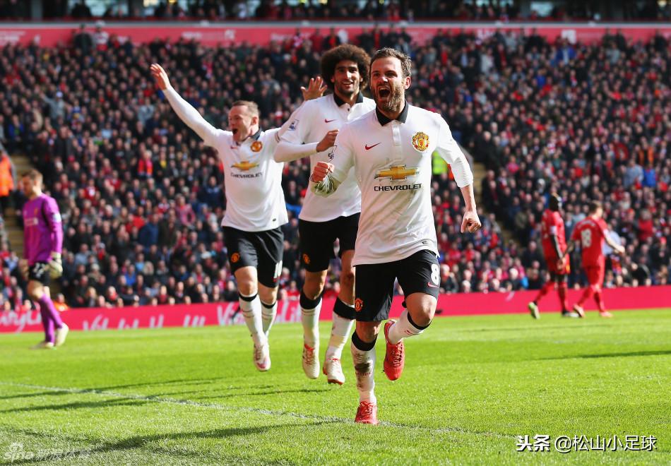 曼联马塔任意球扳回一城,马塔为曼联第200次首发