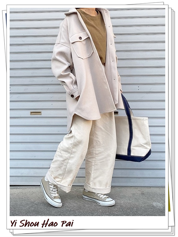 秋冬灯芯绒裤子女,秋冬白色灯芯绒裤子