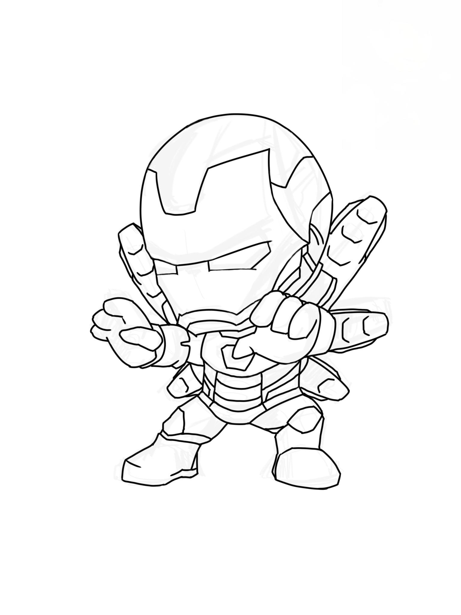 怎么用铅笔和纸来画钢铁侠,钢铁侠的最简单的画法