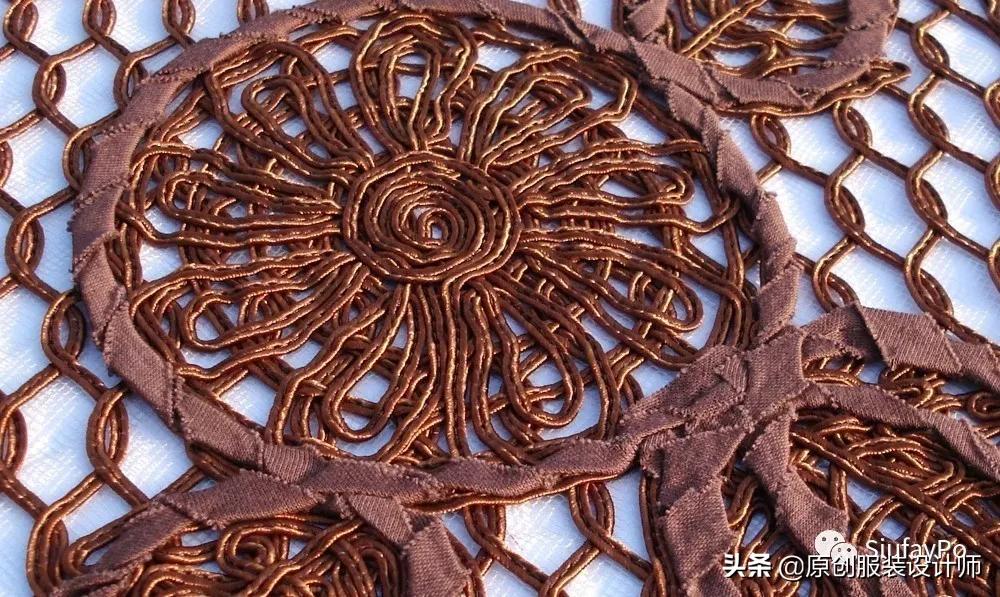 服装绣花工艺大全,服装绣花工艺图解说明